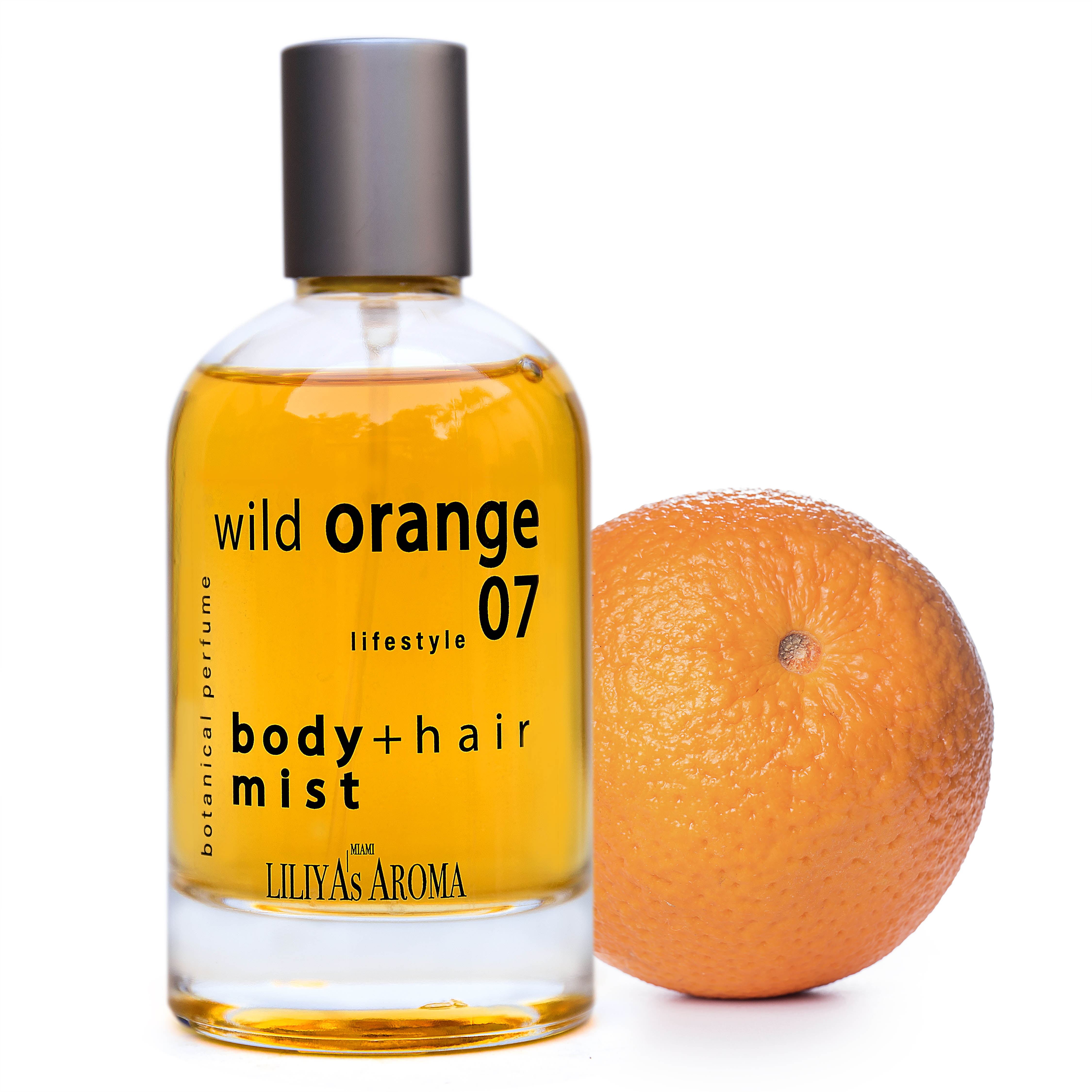 Liliya's Aroma Wild Orange 07, Botanical Perfume, Orange & Orange